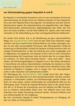 20 Aufklärungsbogen Hepatitis A/B Nr. 16