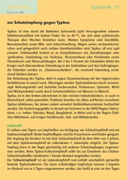 20 Aufklärungsbogen Typhus Nr. 17