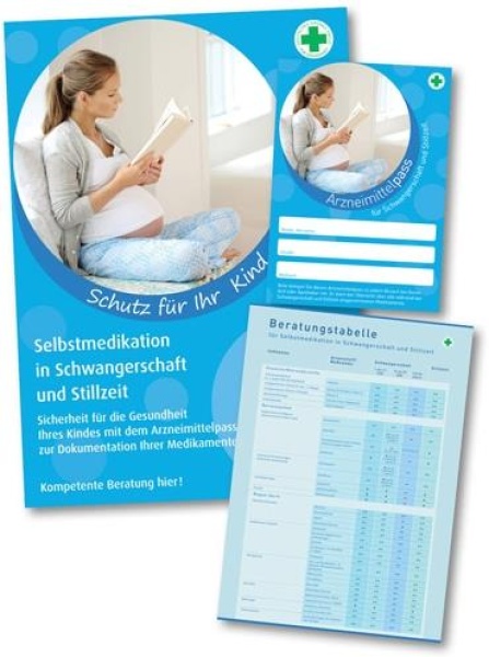 Material-Set Selbstmedikation in Schwangerschaft + Stillzeit