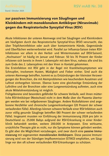 20 Aufklärungsbogen RSV mAB Nr. 38